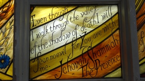 Inscription from Psalm 23