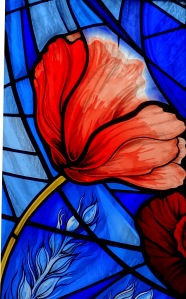 St Johns WW1 Memorial Poppy window31